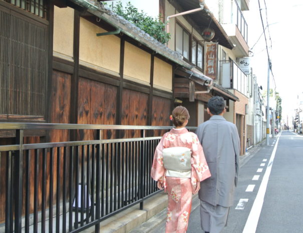 京都レンタル着物カップルプラン