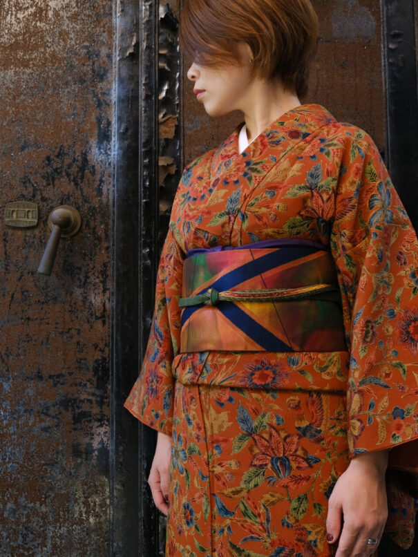 レトロモダンな大人の着物レンタル