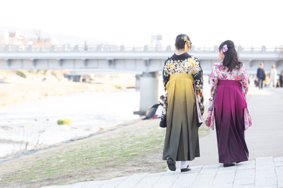 京都で小学生の卒業式袴レンタル